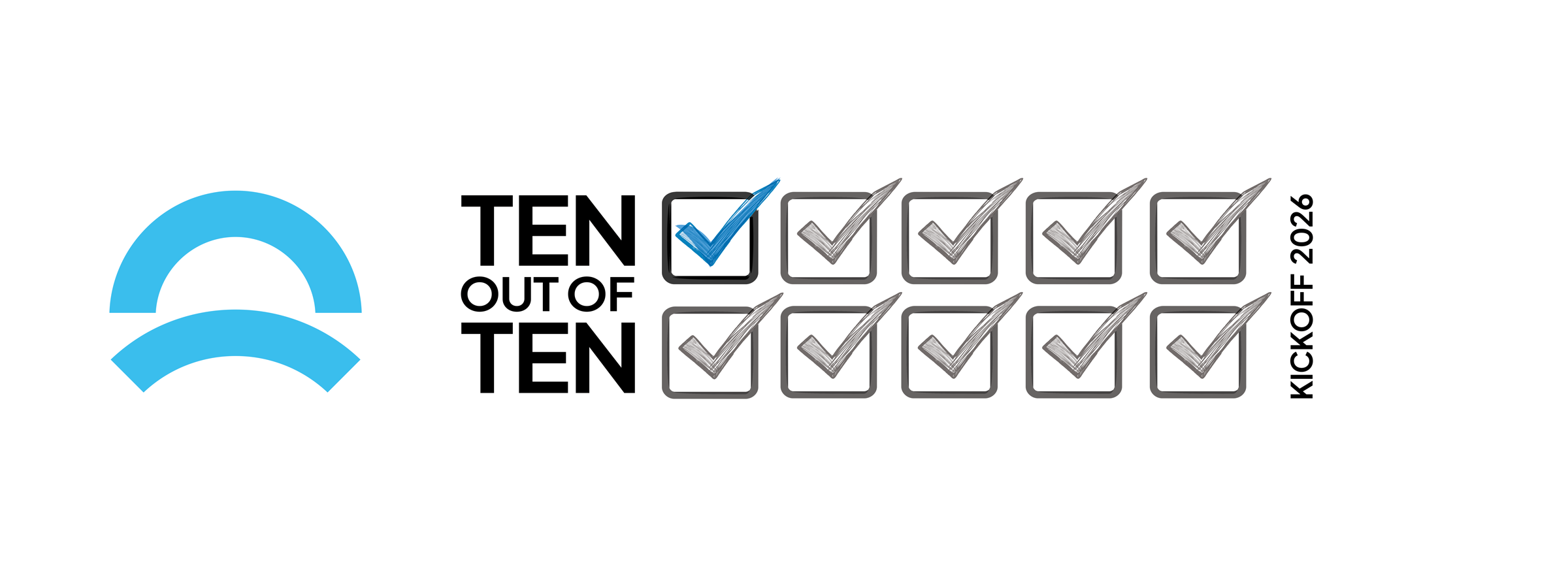 Ten out of ten hero graphic